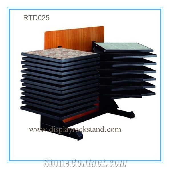 Custom Mosaic Stand Metal Stone Sample Displays Quartz Stand Tile Display Rack