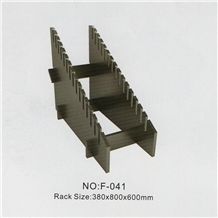 F-042marble Displays Granite Samples Marble Stand Sink Display Racks Pavers Onyx Slate Door Quartz Racks Stone Shelf Stone Countertops Stone Tower