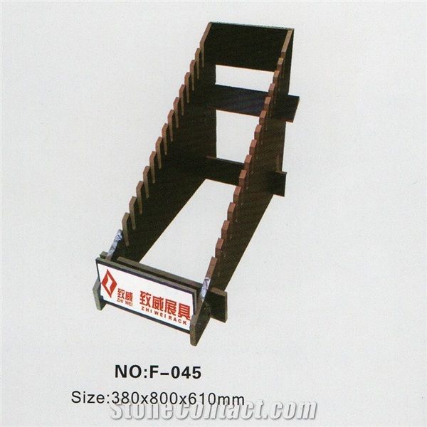 F-042marble Displays Granite Samples Marble Stand Sink Display Racks Pavers Onyx Slate Door Quartz Racks Stone Shelf Stone Countertops Stone Tower