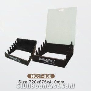 F-043marble Displays Granite Samples Marble Stand Sink Display Racks Pavers Onyx Slate Door Quartz Racks Stone Shelf Stone Countertops Stone Tower