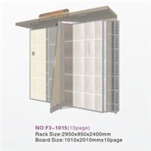 F3-1015 Marble Displays Granite Samples Marble Stand Display Racks Onyx Slate Door Quartz Racks Stone Shelf Stone Tower