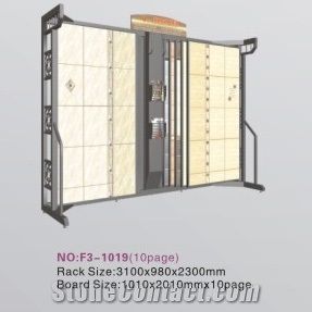 F3-1015 Marble Displays Granite Samples Marble Stand Display Racks Onyx Slate Door Quartz Racks Stone Shelf Stone Tower