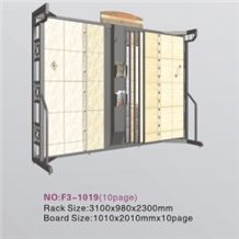 F3-1015 Marble Displays Granite Samples Marble Stand Display Racks Onyx Slate Door Quartz Racks Stone Shelf Stone Tower