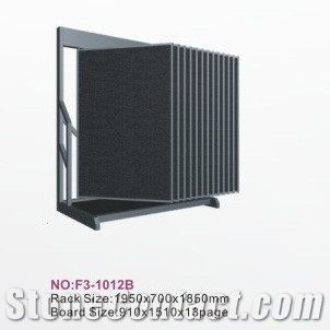 F3-1016marble Displays Granite Samples Marble Stand Display Racks Onyx Slate Door Quartz Racks Stone Shelf Stone Countertops Stone Tower