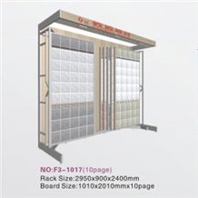 F3-1017 Marble Displays Granite Samples Marble Stand Display Racks Onyx Slate Door Quartz Racks Stone Shelf Stone Tower
