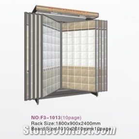F3-1019 Marble Displays Granite Samples Marble Stand Display Racks Onyx Slate Door Quartz Racks Stone Shelf Stone Tower