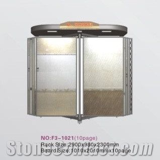 F3-1021 Marble Displays Granite Samples Marble Stand Display Racks Onyx Slate Door Quartz Racks Stone Shelf Stone Tower