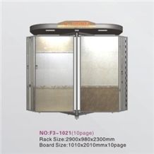 F3-1021 Marble Displays Granite Samples Marble Stand Display Racks Onyx Slate Door Quartz Racks Stone Shelf Stone Tower