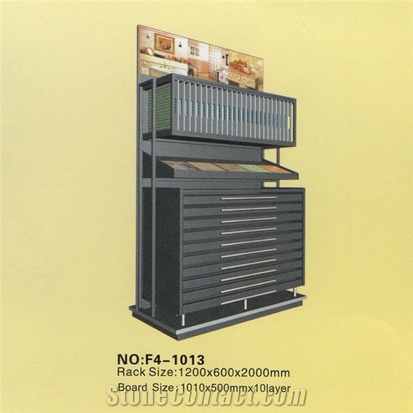 F4-1022marble Displays Granite Samples Marble Stand Display Racks Onyx Slate Door Quartz Racks Stone Shelf Stone Countertops Stone Tower