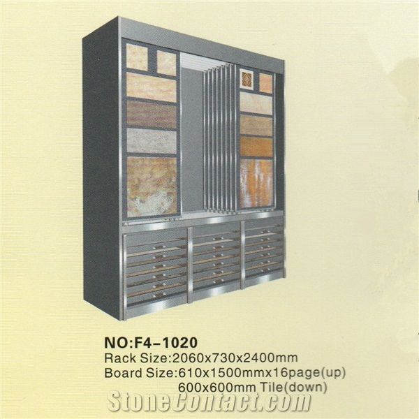F4-1022marble Displays Granite Samples Marble Stand Display Racks Onyx Slate Door Quartz Racks Stone Shelf Stone Countertops Stone Tower