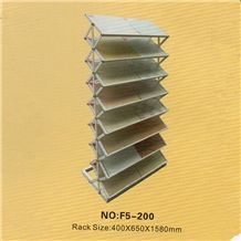 F5-1202 Marble Displays Granite Samples Marble Stand Display Racks Onyx Slate Door Quartz Racks Stone Shelf Stone Tower