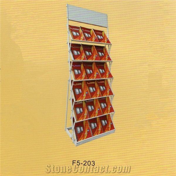 F5-124marble Displays Granite Samples Marble Stand Display Racks Onyx Slate Door Quartz Racks Stone Shelf Stone Tower