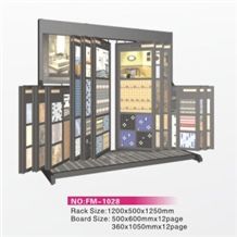 Fm-1028marble Displays Granite Samples Marble Stand Sink Display Racks Pavers Onyx Slate Door Quartz Racks Stone Shelf Stone Countertops Stone Tower