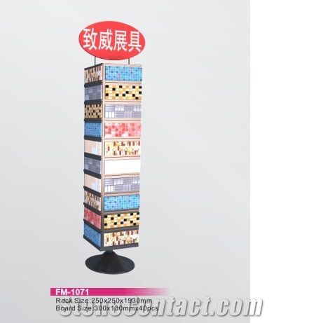 Fm-1048marble Displays Granite Samples Marble Stand Sink Display Racks Pavers Onyx Slate Door Quartz Racks Stone Shelf Stone Countertops Stone Tower
