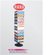Fm-1048marble Displays Granite Samples Marble Stand Sink Display Racks Pavers Onyx Slate Door Quartz Racks Stone Shelf Stone Countertops Stone Tower