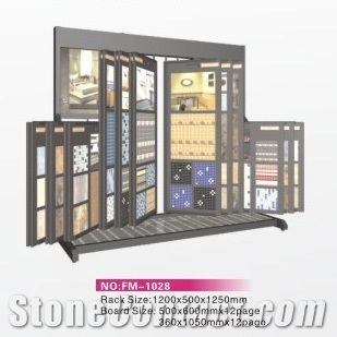 Fm-1050marble Displays Granite Samples Marble Stand Sink Display Racks Pavers Onyx Slate Door Quartz Racks Stone Shelf Stone Countertops Stone Tower