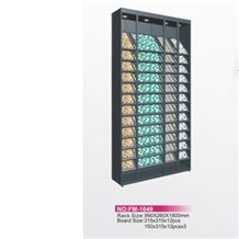 Fm-1050marble Displays Granite Samples Marble Stand Sink Display Racks Pavers Onyx Slate Door Quartz Racks Stone Shelf Stone Countertops Stone Tower