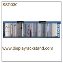 Granite Display Stand Marble Stone Shelf Waterfall Tile Display Stands Rotating Mosaic Display Racks Granite-Slabs Portable Display Tile Display Stand