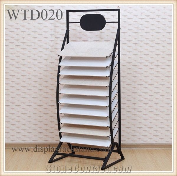 Granite Display Stands Desktop Racks Waterfall Tile Display Stands Slab Metal Hanging Displays Quartzite Metal Displays Sliding Marble-Slabs Metal Display Racks Onyx Display Racks