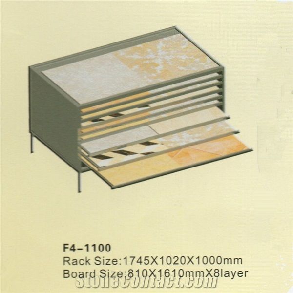 Granite-Tiles Display Racks Cuontertops Black Display Stands Showroom Quartzite-Slabs Steel Onyx Display Racks Flooring Tombstones Storage Racks Basalt Ceramic Display Stands Desktop Sample Case