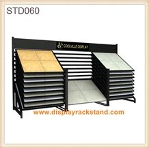 Loose Tile Displays Ceramic Display Rack Wall Racks Marble Shelving Granite Racks Solutions Display Units Ceramic Steel Racks Labradorite Stone Displays Custom Floor Displays Crema-Marfil Stone Towers