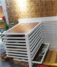 Metal Display Stand Racks Quartzite-Slabs Stands Blue-Marble Display Racks Crema-Marfil Displays Nepal-Marble Stone Slab Racks