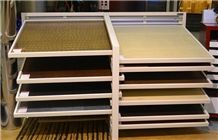 Metal Displays Granite Racks Quartz Display Stands White-Marble Displays Slate Racks Pakistan-Marble Stands Landscaping Display Racks Tile Display Racks