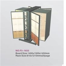 Mosaic Rack Stone Display Trade Show Displays Granite Wing Racks Ceramic Tile Display Slate Fixture Display Metal Flooring Racks Custom Display Artificial Stone Rack Marble Wing Displays Sample Board
