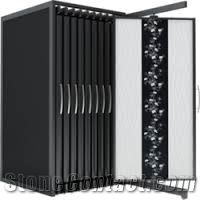 Ms-1005 Marble Displays Granite Samples Marble Stand Display Racks Onyx Slate Door Quartz Racks Stone Shelf Stone Tower
