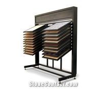 Ms-1008 Marble Displays Granite Samples Marble Stand Display Racks Onyx Slate Door Quartz Racks Stone Shelf Stone Tower