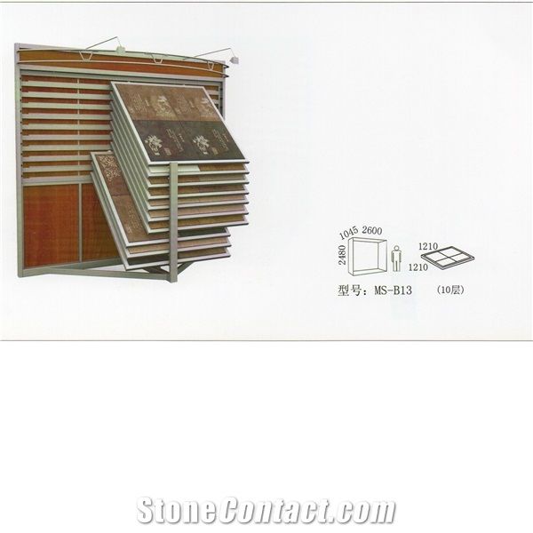 Ms-B17marble Displays Granite Samples Marble Stand Display Racks Onyx Slate Door Quartz Racks Stone Shelf Stone Countertops Stone Tower