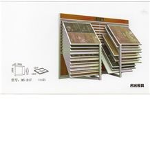 Ms-B19 Marble Displays Granite Samples Marble Stand Display Racks Onyx Slate Door Quartz Racks Stone Shelf Stone Tower