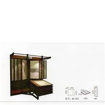 Ms-B19 Marble Displays Granite Samples Marble Stand Display Racks Onyx Slate Door Quartz Racks Stone Shelf Stone Tower