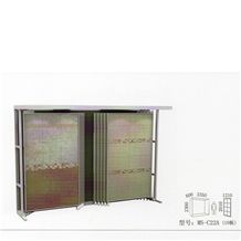 Ms-C22a Marble Displays Granite Samples Marble Stand Display Racks Onyx Slate Door Quartz Racks Stone Shelf Stone Tower