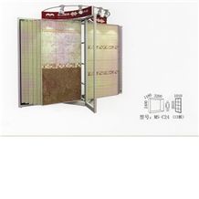 Ms-C25 Marble Displays Granite Samples Marble Stand Display Racks Onyx Slate Door Quartz Racks Stone Shelf Stone Tower
