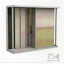 Ms-D10marble Displays Granite Samples Marble Stand Sink Display Racks Pavers Onyx Slate Door Quartz Racks Stone Shelf Stone Countertops Stone Tower