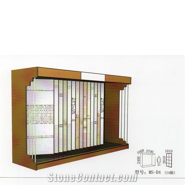 Ms-D10marble Displays Granite Samples Marble Stand Sink Display Racks Pavers Onyx Slate Door Quartz Racks Stone Shelf Stone Countertops Stone Tower