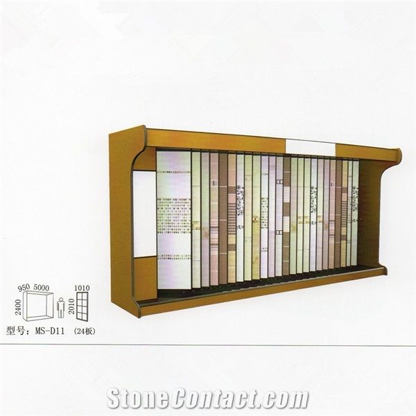 Ms-D16marble Displays Granite Samples Marble Stand Sink Display Racks Pavers Onyx Slate Door Quartz Racks Stone Shelf Stone Countertops Stone Tower