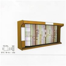Ms-D16marble Displays Granite Samples Marble Stand Sink Display Racks Pavers Onyx Slate Door Quartz Racks Stone Shelf Stone Countertops Stone Tower
