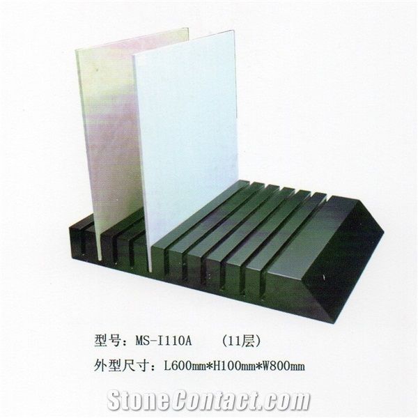 Ms-I30marble Displays Granite Samples Marble Stand Display Racks Pavers Onyx Slate Door Quartz Racks Stone Shelf Stone Tower