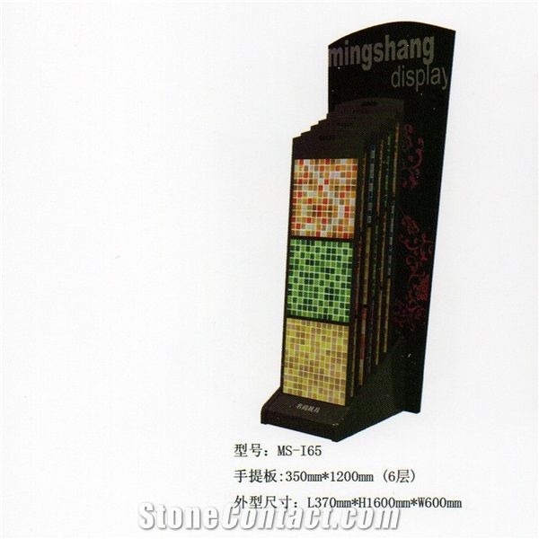 Ms-I65 Marble Displays Granite Samples Marble Stand Display Racks Onyx Slate Door Quartz Racks Stone Shelf Stone Tower