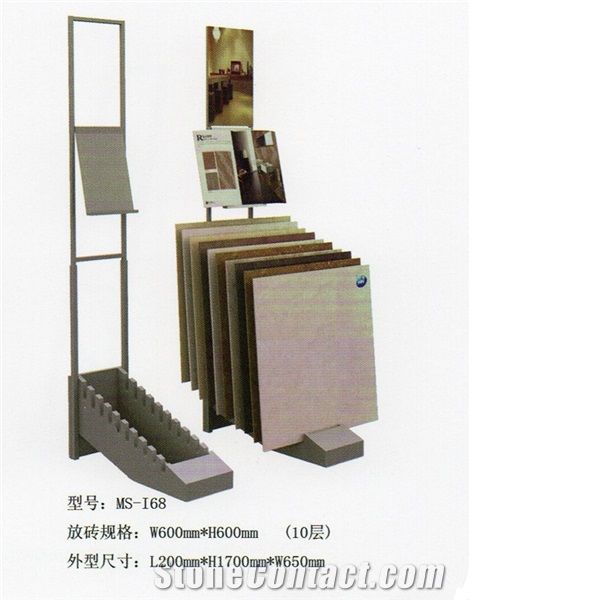 Ms-I65 Marble Displays Granite Samples Marble Stand Display Racks Onyx Slate Door Quartz Racks Stone Shelf Stone Tower