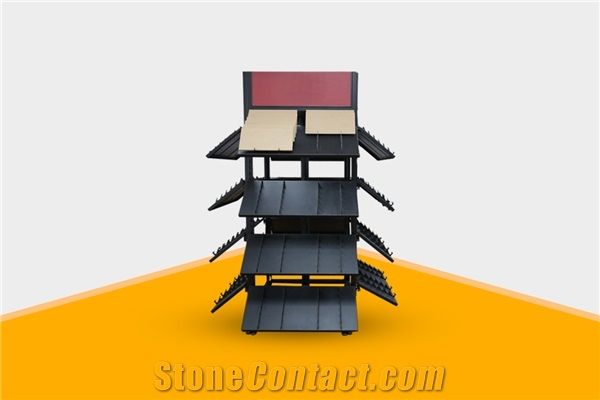 Mx047 Stone Tower Quartz Sample Displays Stone Shelf Marble Display Stands Granite Display Racks Avers Onyx Slate Quartz Door Monument Racks Stone Shelf Stone Countertops Stone Tower