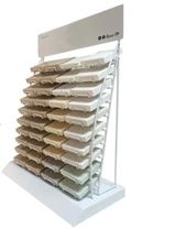 Mx054cheap Stone Tile Sample Display Book Mdf Simple Tile Display Rack Stand Wood Flooring Exhibition Display Stand Hanger Display Rack for Mosaic Tile Boards Rotating Mosaic Tile Display Shelf Lamina