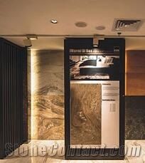 Mx068marble Displays Granite Samples Marble Stand Sculpture Sink Landscaping Block Display Racks Pavers Onyx Slate Door Quartz Monument Racks Stone Shelf Stone Countertops Stone Tower