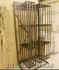 Onyx Display Racks Quartz Sample Metal Displays Marble Display Rack Stands Granite Display Stand Racks Exodus Portable Display Cases Marina Hanging Displays Labradorite Metal Display Stands