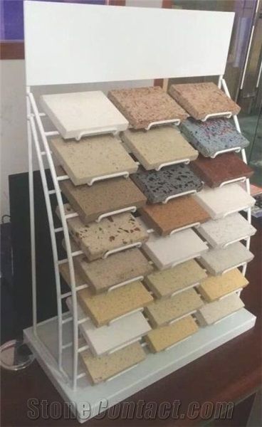 Quartz Sample Racks Countertop Desktop Racks Stone Sample Case