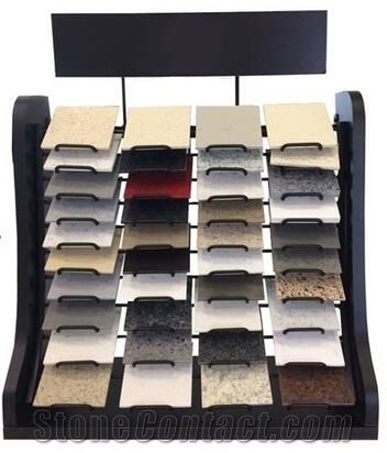 Quartz Sample Racks Countertop Desktop Racks Stone Sample Case