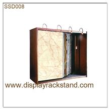 Slab Sliding Racks for Showroom Marble Granite Display Stand