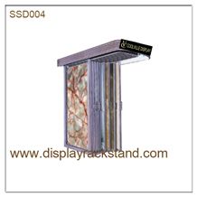 Slab Sliding Racks for Showroom Marble Granite Display Stand